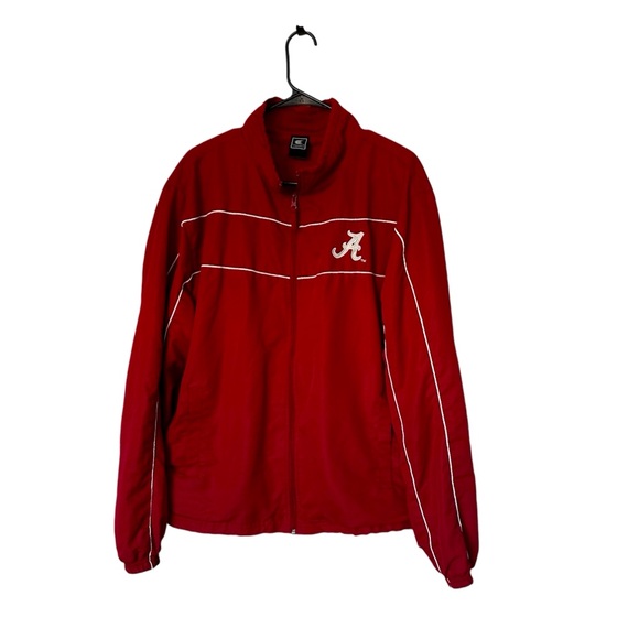Alabama men’s vintage jacket Colosseum Athletics lightweight red .pockets XL - Picture 2 of 14